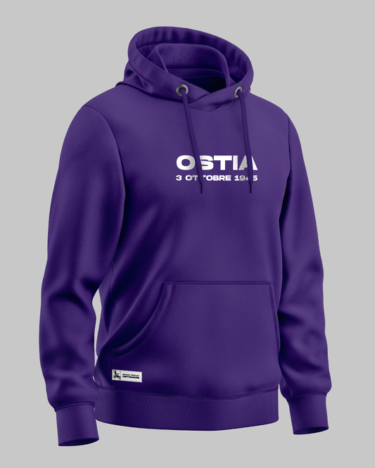 Ostia 03.10.1945 Purple Hoodie