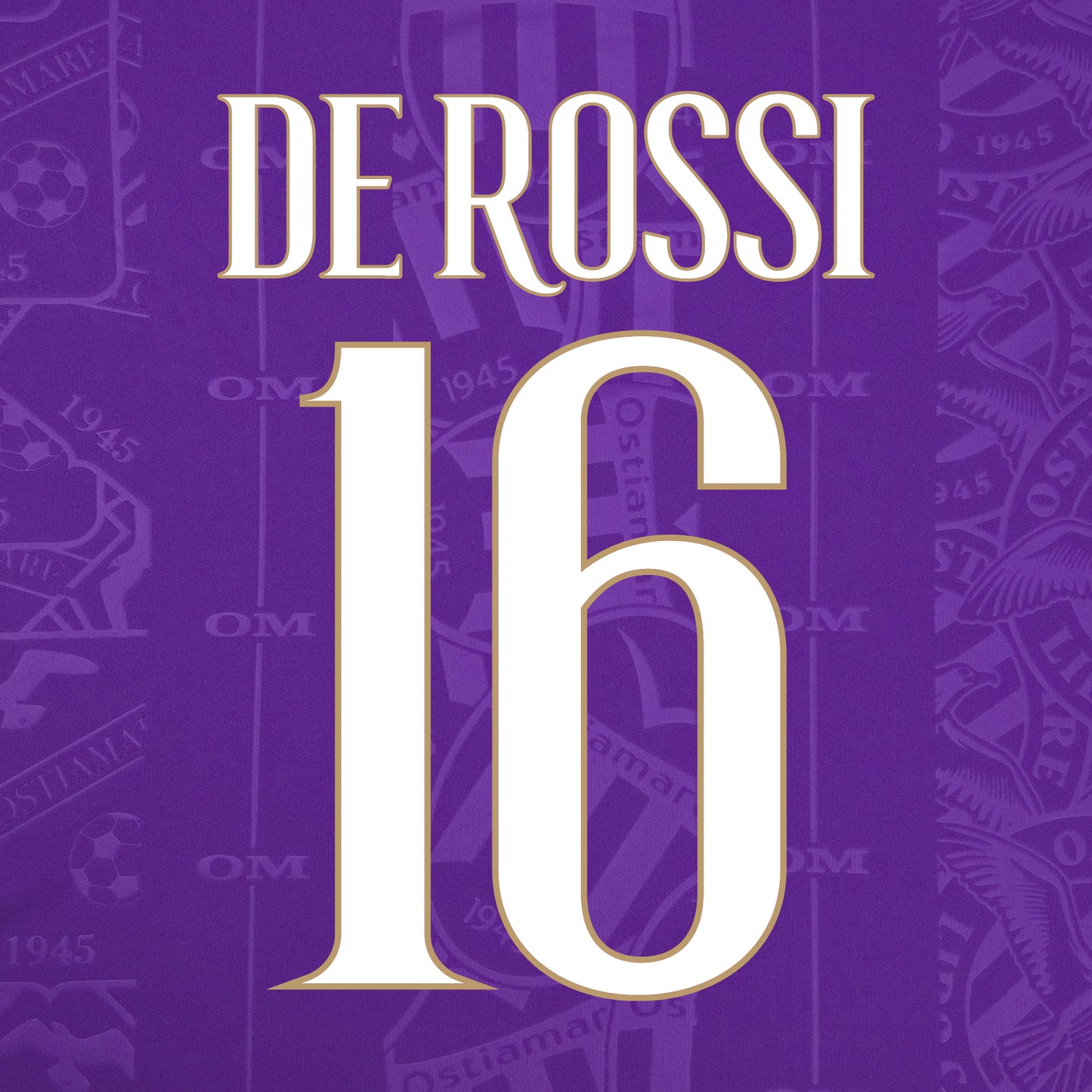 Maglia Ostiamare Home "De Rossi 16" 2025/26