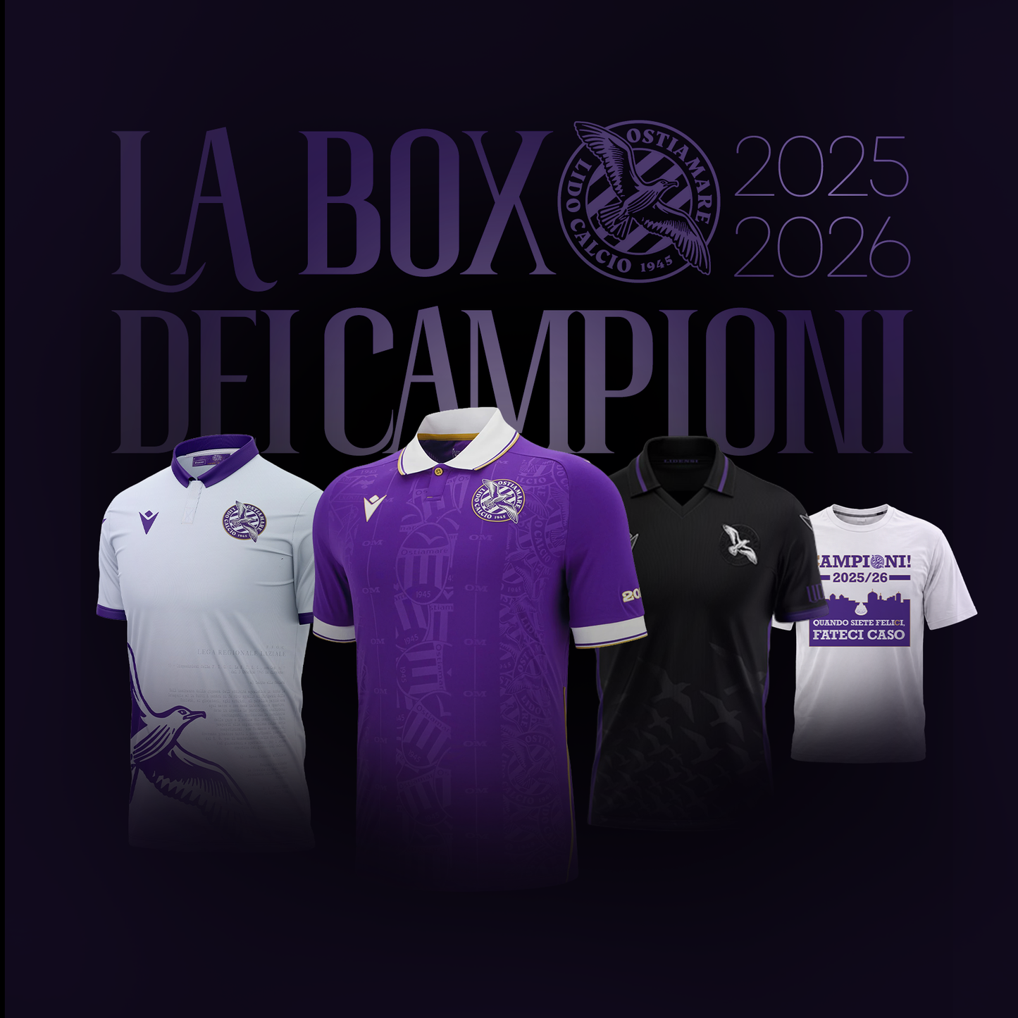 LA BOX DEI CAMPIONI 2025/26 (Spedizione a domicilio)